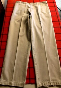 Route 66 Men's Waist Size 37 X 31.5 Quality Durable Khakis Chino Casual Pants - Picture 1 of 6