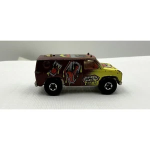 Vintage Hot Wheels Tattoo Machines Baja Breaker Open Wide Brown Die Cast - Picture 1 of 5