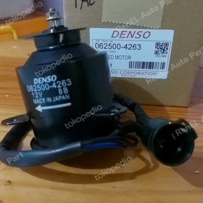 Cooling Fan Motor Radiator Motor 062500-4263 Fits For Toyota Corolla Genuine - Image 1 of 4