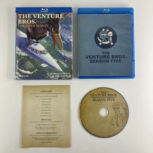 The Venture Bros The Fifth Season 5 Blu-ray with Slipcover Adult Swim - Picture 1 of 7