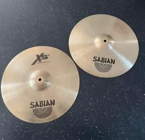 More details for sabian 14&quot; xs20 medium hi-hat cymbals (pair)