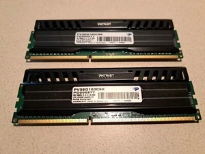PATRIOT VIPER 8GB (2X4GB) 1600MHZ UDIMM DDR3 COMPUTER RAM Memory PV38G160C9K - Zdjęcie 1 z 4