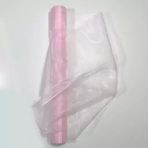 Plain Organza Fabric Roll White or Pink Size 36cm x 9m (approx. 14in x 29ft) - Picture 1 of 7