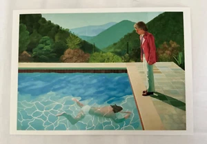 David Hockney Pool with 2 Figures LV Louis Vuitton Foundation Art Card 2025 - Picture 1 of 4