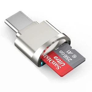 Type C To Micro SD TF Card Reader OTG USB Adapter Converter For Samsung Phone - Picture 1 of 7