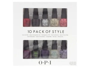 OPI - Coca-Cola - Ten Pack Of Style - NL C13 - 10 Mini Nail Polish Set 0.125 oz - Picture 1 of 1