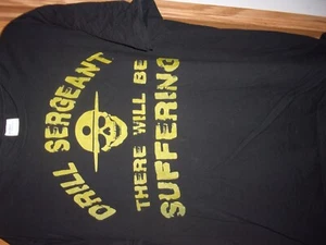 DRILL SERGEANT THERE WILL BE LEIDEN T-Shirt schwarz XL - Bild 1 von 1