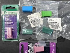 6- Littelfuse & Cooper PAL Auto Link 30a 40a 20a, Free US Ship - Picture 1 of 6