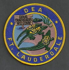 Dea Drug Enforcement Administration Fort Lauderdale Floride Division De Patch