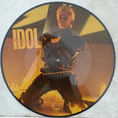 1983-84 BILLY IDOL CHRYSALIS PICTURE DISC - Image 1 of 2