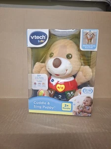 Vtech Baby Unisex Cuddle and Sing Puppy  - NEW! - Picture 1 of 5