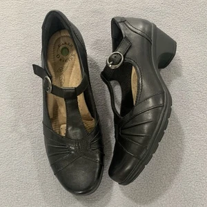 Earth Origins Shoes Womens 9.5 Roman Mary Jane Comfort Eco Low Heel Cute Goth - Picture 1 of 17