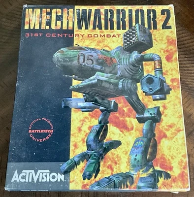 Mech Warrior 2 PC CD-ROM 1996 31st Century Combat Win 95/DOS Big Box - Image 1 of 4
