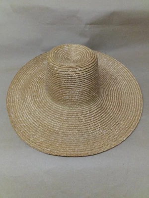 Sombrero de paja ala ancha pirata SCA LARP renacimiento colonial cita envío gratuito Foto 1 de 4