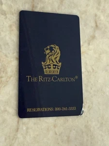 RITZ CARLTON Classic Plastic Room Key Card - Picture 1 of 2