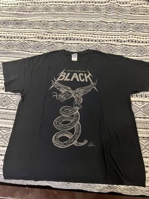 2012 ORION METALLICA COREY MILLER XL SHIRT RARE ORIGINAL BLACK ALBUM HETFIELD - Image 1 of 3