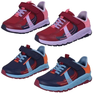 Kinder Clarks Playprints Textil Colour-Pop Cheetah sportliche Turnschuhe "Selva Lane" - Bild 1 von 37