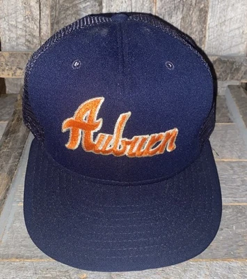 Gorra vintage de los tigres castaño rojizo gorra con cierre a presión azul marino bordada Foto 1 de 4