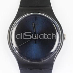 Swatch New Gent - SUOB702 - BLACK Rebel - Slightly Used - Picture 1 of 2