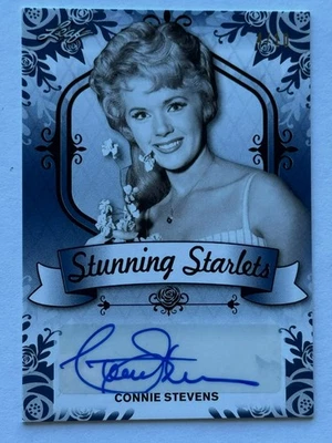 2016 Leaf Pop Century Stunning Starlets Autograph  - CONNIE STEVENS #04/10 - Image 1 of 2