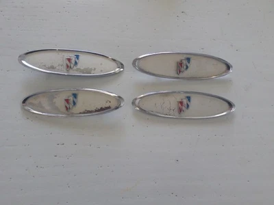 1962 63 Buick Skylark  225 Wildcat  Door Panel Emblem Part #4824451 OEM USED - Image 1 of 4