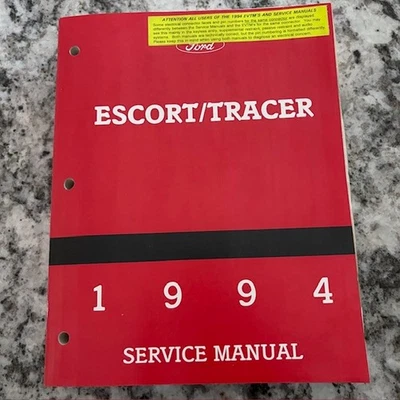 Ford Escort Mercury Tracer 1994 manual de servicio Foto 1 de 4