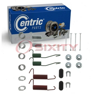 Kit de herrajes de freno de tambor trasero centrado para Ford Granada 1981-1982 Shoe Service qj Foto 1 de 4