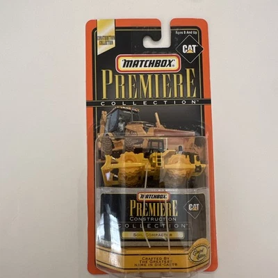 1999 Matchbox Premiere Construction Collection CAT Soil Compactor - Image 1 of 4