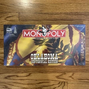 Sealed Monopoly Oklahoma Centennial Edition 2007 Gioco da Tavolo Gettoni Peltro - Nuovo - Foto 1 di 2