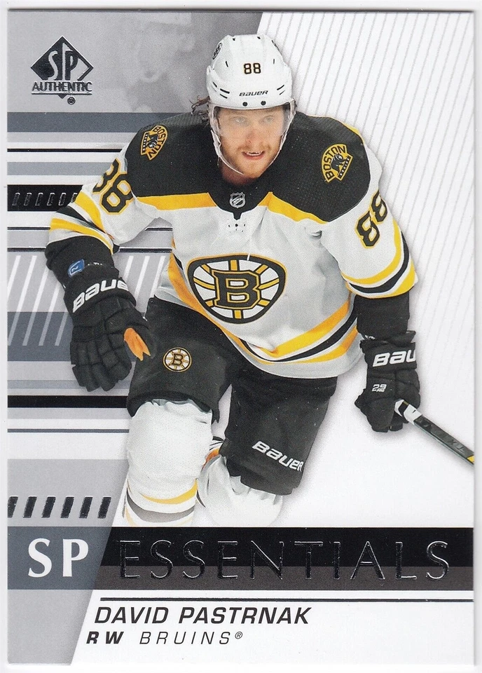 DAVID PASTRNAK 2019-20 Upper Deck SP Authentic Essentials #SPE-DP Boston Bruins - Image 1 of 1