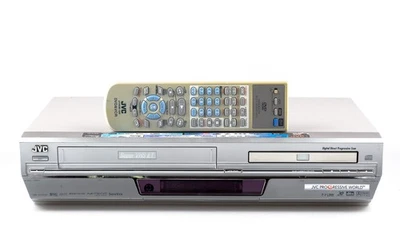 JVC HR-XVS30 SVHS Registratore Con Lettore DVD / Revisionato 1 Anno Garanzia [2] - Immagine 1 di 4