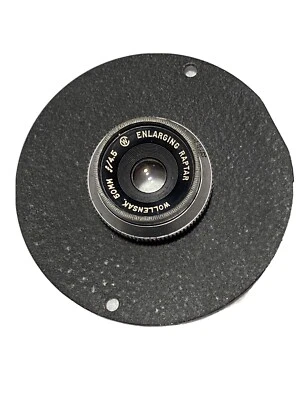 Lente de cámara Wollensak 50 mm lente de ampliación Raptar f4,5 con brida Foto 1 de 4