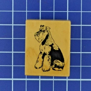 Sello de goma de madera PSX de raza de perro hecho en EE. UU. D-847 - Imagen 1 de 6