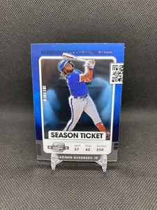 2021 Panini Contenders Optic Vladimir Guerrero Jr. Season Ticket  - Picture 1 of 2