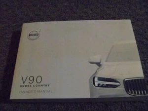 2021 Volvo V90 Cross Country Wagon Owner Operator Manual User Guide xo - Foto 1 di 1