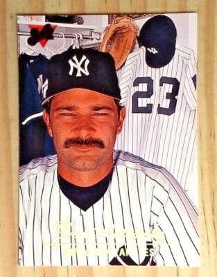 1994 LEAF STUDIO DON MATTINGLY CARD#215 NR-MINT YANKEES DODGERS FLORIDA MARLINS - Image 1 of 2