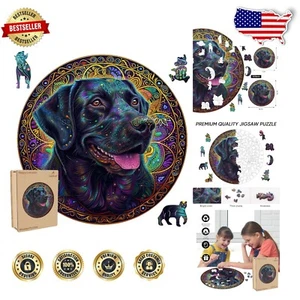 Eco-Friendly Wooden Puzzle - 500-Piece Jigsaw for Family Fun & Brain Skills - Picture 1 of 9