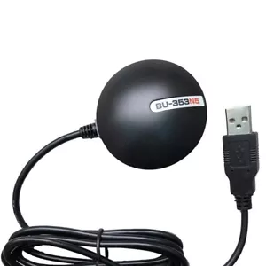 GlobalSat BU-353N5 USB GPS Empfänger Satellitennavigation Position Enhancer Medien - Bild 1 von 12