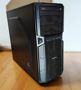 Zalman Tower PC + Gigabyte GA-H87-HD3, DVD Brenner - Bild 1 von 7