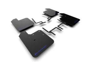 Rally Armor For 18-22 Jeep JL Wrangler Black UR Mud Flap W/ Blue Logo - Picture 1 of 7