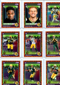 2024 Score A Treat Green Bay Packers Team Set 10 Base Cards Pumpkin Border - Picture 1 of 4