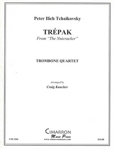 TREPAK (Nutcracker) Trombone Quartet Arrangement - Parts & Score Sheet Music - Picture 1 of 1