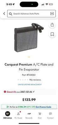 #t44061  A/C Evaporator - 2008-2011 Ford Focus. - Image 1 of 3