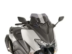 Puig Light Smoke V-Tech Line Sport Screen Yamaha TMax 530 DX 2017-2019 - Picture 1 of 2