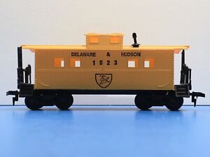 HO Scale "Delaware & Hudson” D&H 1023 Freight Train Caboose #2