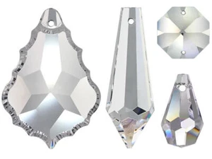 Juego de 106 piezas de cristal Crystal 30% PbO elección conector ~ colgante de araña lámpara de araña - Imagen 1 de 10