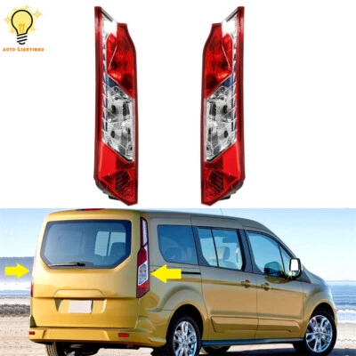 Rear Tail Lamps For Ford Transit Connect 2014-2020 Brake Lights Left&Right Pair - Image 1 of 4