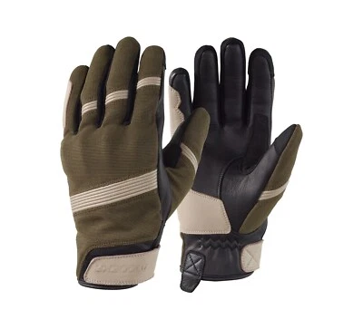 Modeka Sukaya Motorrad Handschuhe Schwarz Sand/Khaki Sommer - Bild 1 von 4