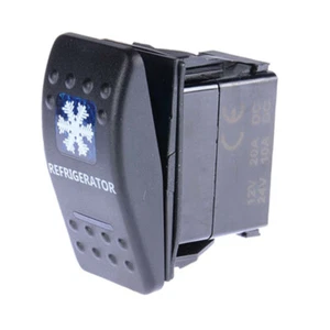THUNDER REFRIGERATOR ROCKER SWITCH 20AMP @ 12V MOUNT: 21mm x 37mm TDR11011 - Picture 1 of 1