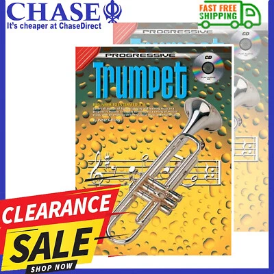 Learn to Play Trumpet : Brand New Progressive Trumpet Book CD - Image 1 of 3